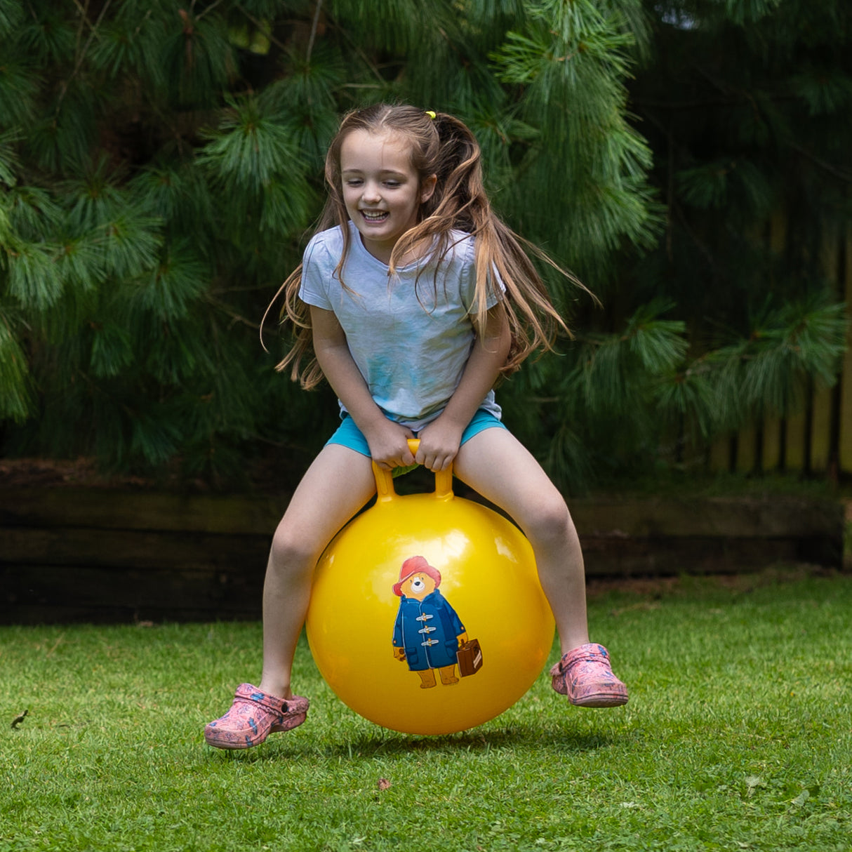 Paddington Kids Space Hopper – Retro Bouncing Fun for Children – Outdoor Active Play