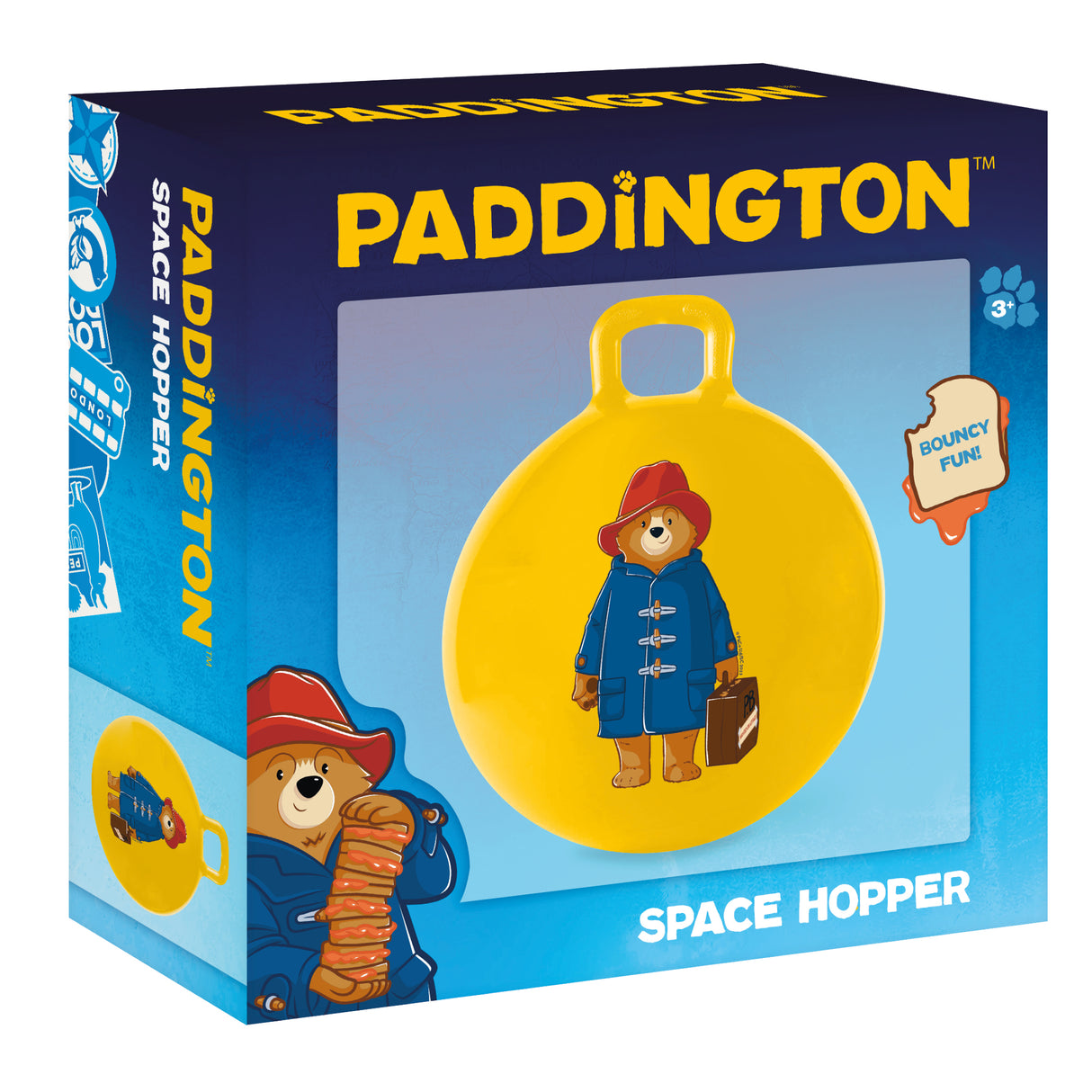 Paddington Kids Space Hopper – Retro Bouncing Fun for Children – Outdoor Active Play