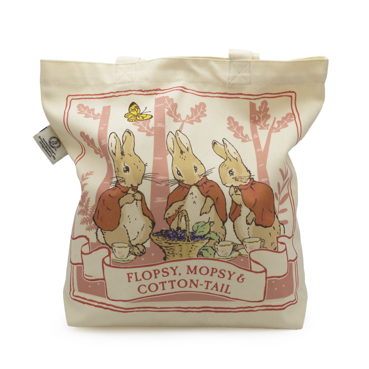 Beatrix Potter Flopsy Bunnies Tote Bag – Official Licensed Cotton Bag