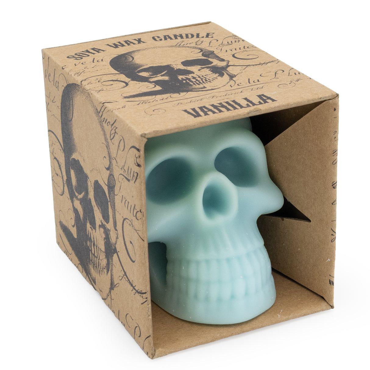 Scented Skull Soya Wax Candle - Halloween Candle