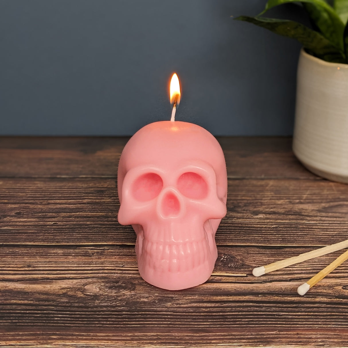 Scented Skull Soya Wax Candle - Halloween Candle