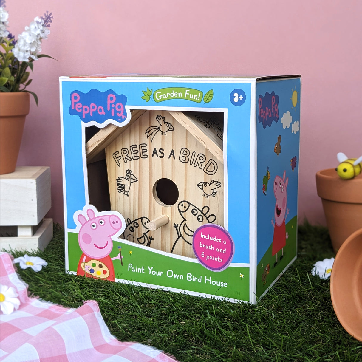 Peppa Pig Paint Your Own Bird House