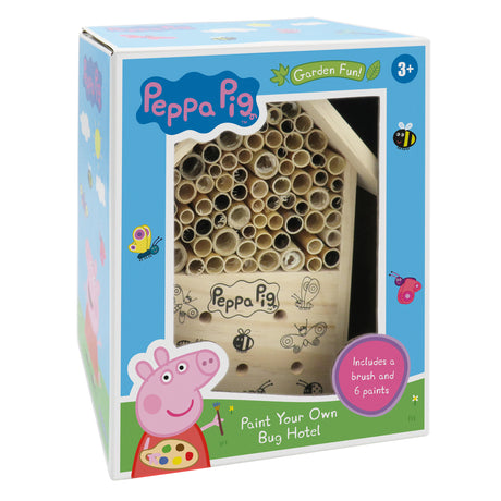 Peppa Pig Paint Your Own Bug Hotel