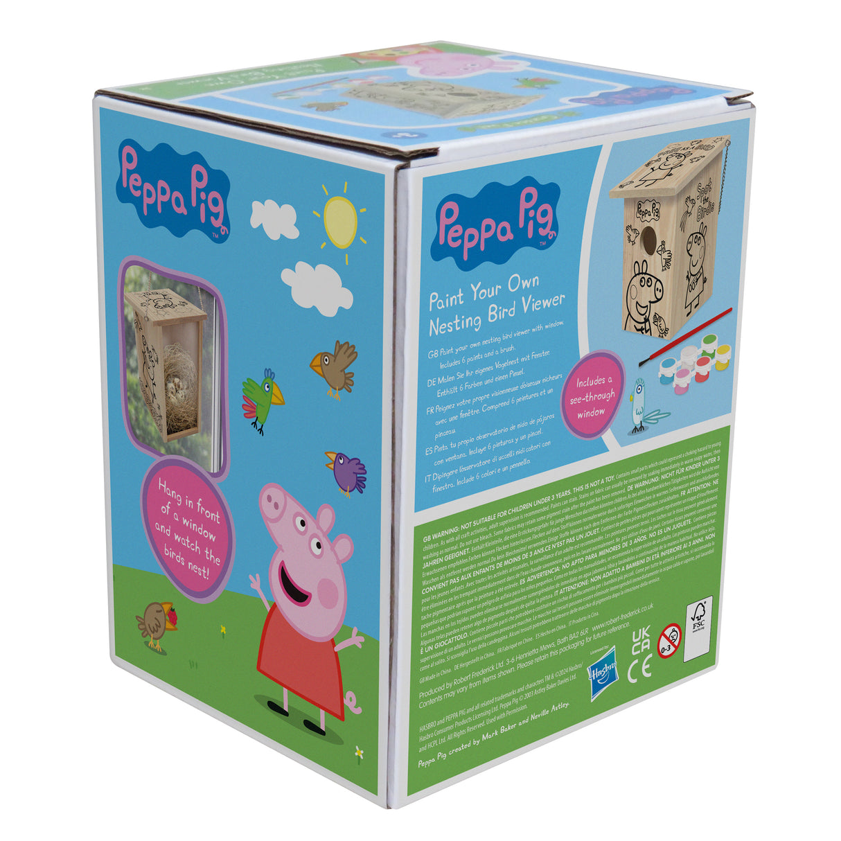 Peppa Pig Paint Your Own Nesting Bird Viewer
