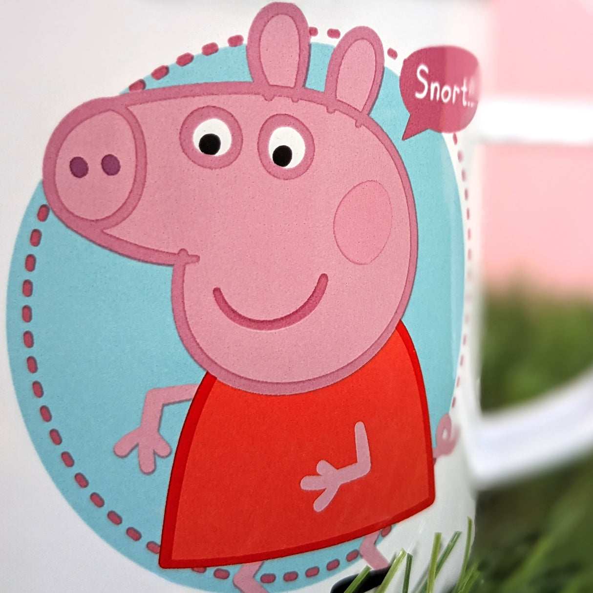 Peppa Pig Enamel Mug - Time To Party Design