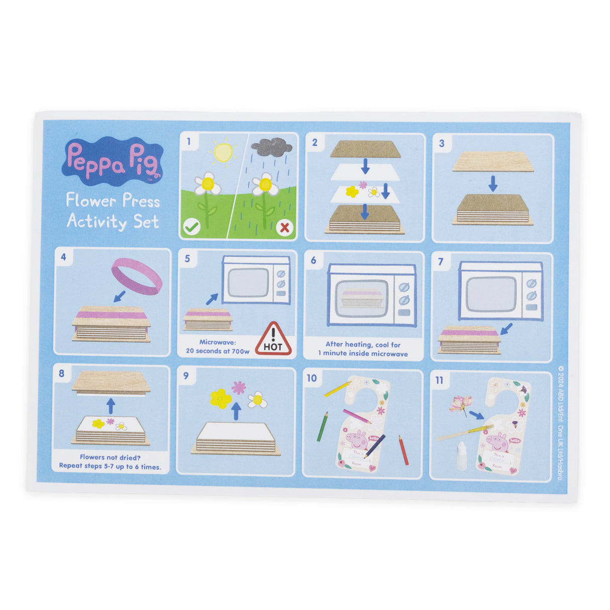 Peppa Pig Flower Press Activity Set