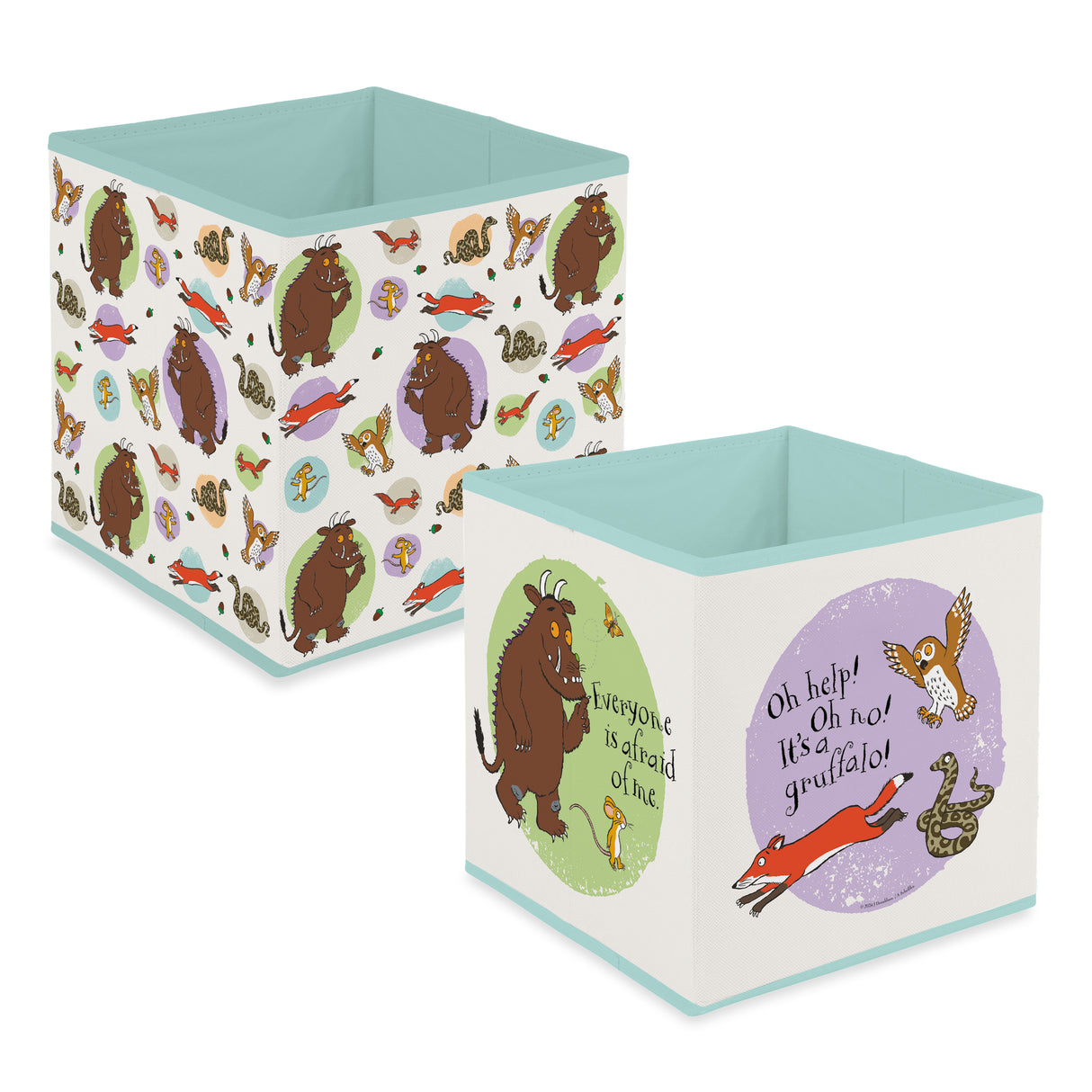 The Gruffalo Fabric Storage Cubes – Pack of Two
