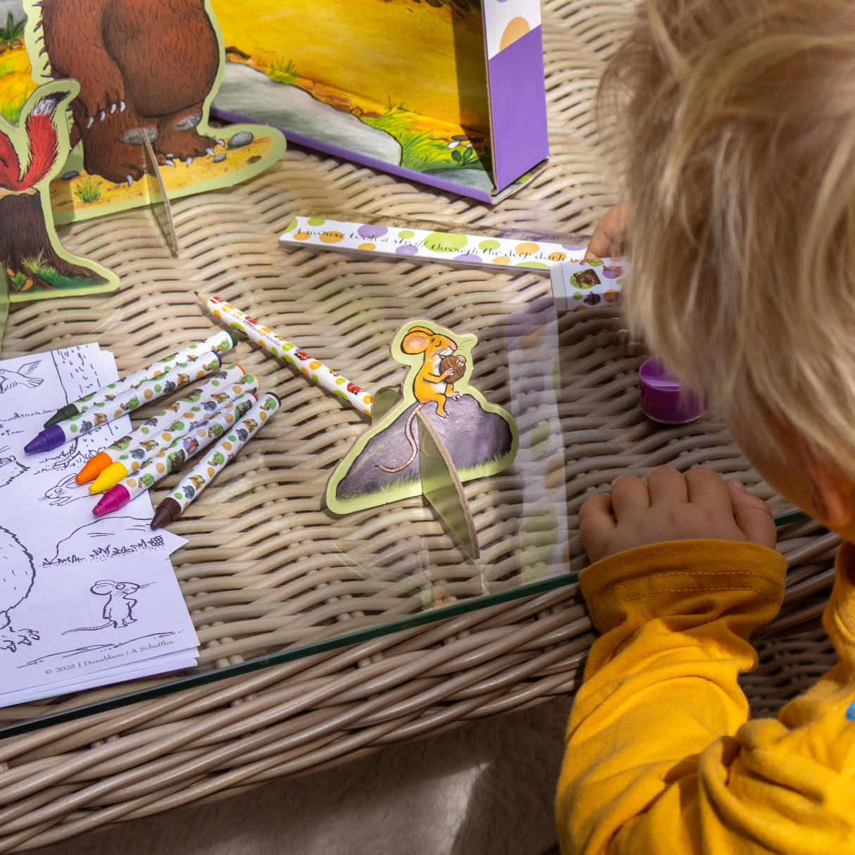 The Gruffalo Make & Play Set – Creative Activity Kit with Play Scene