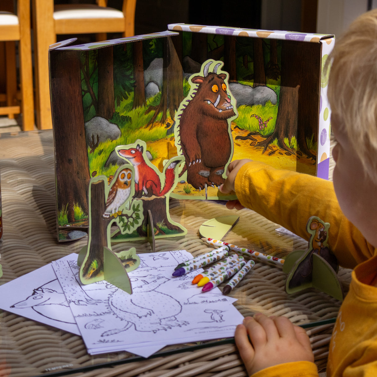 The Gruffalo Make & Play Set – Creative Activity Kit with Play Scene