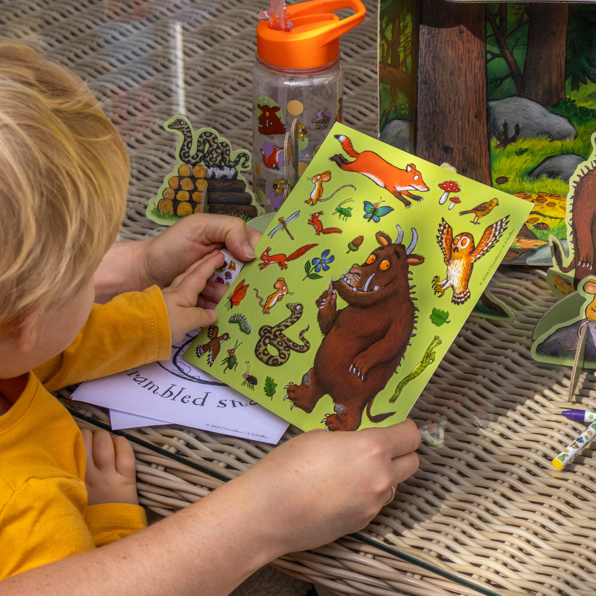 The Gruffalo Make & Play Set – Creative Activity Kit with Play Scene