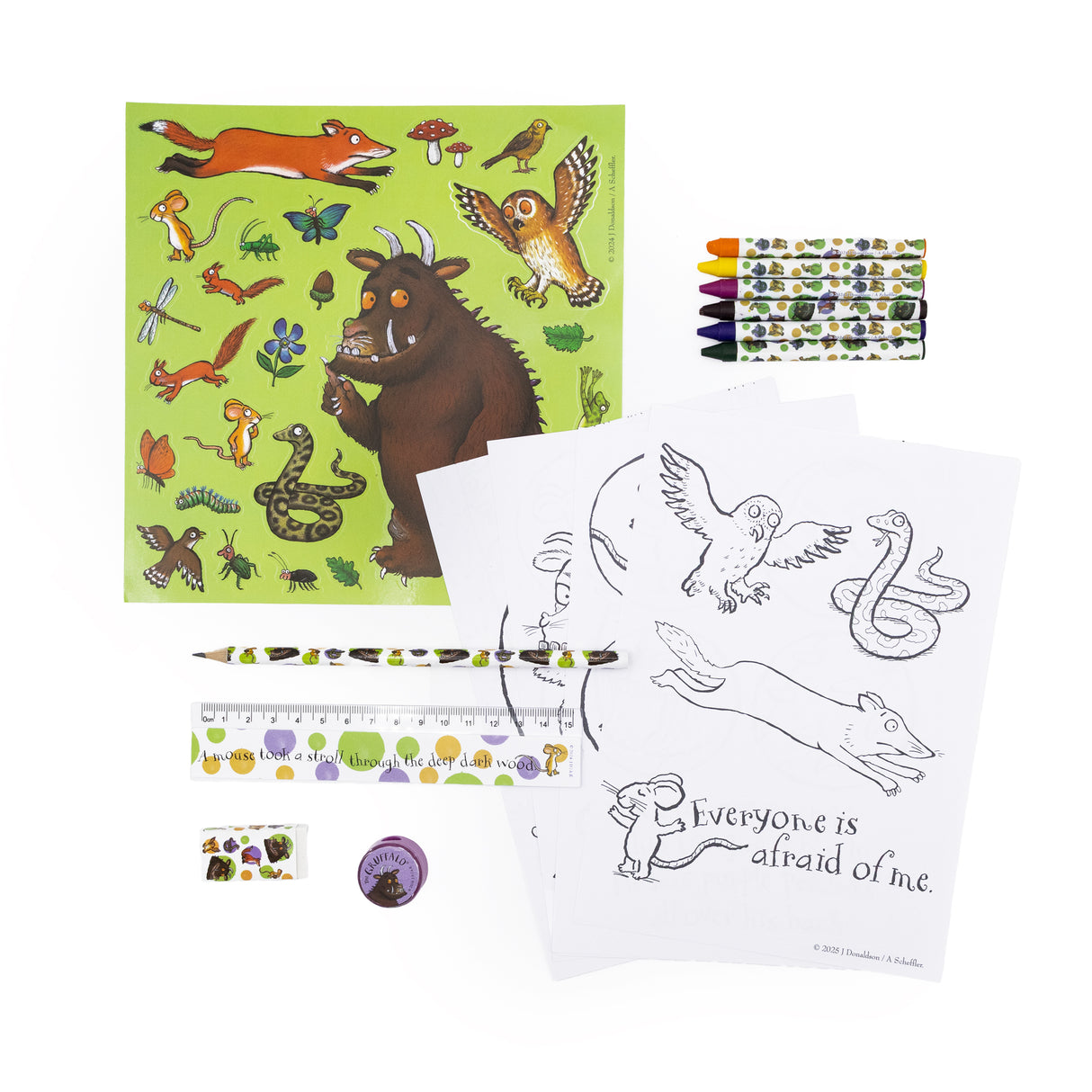 The Gruffalo Make & Play Set – Creative Activity Kit with Play Scene