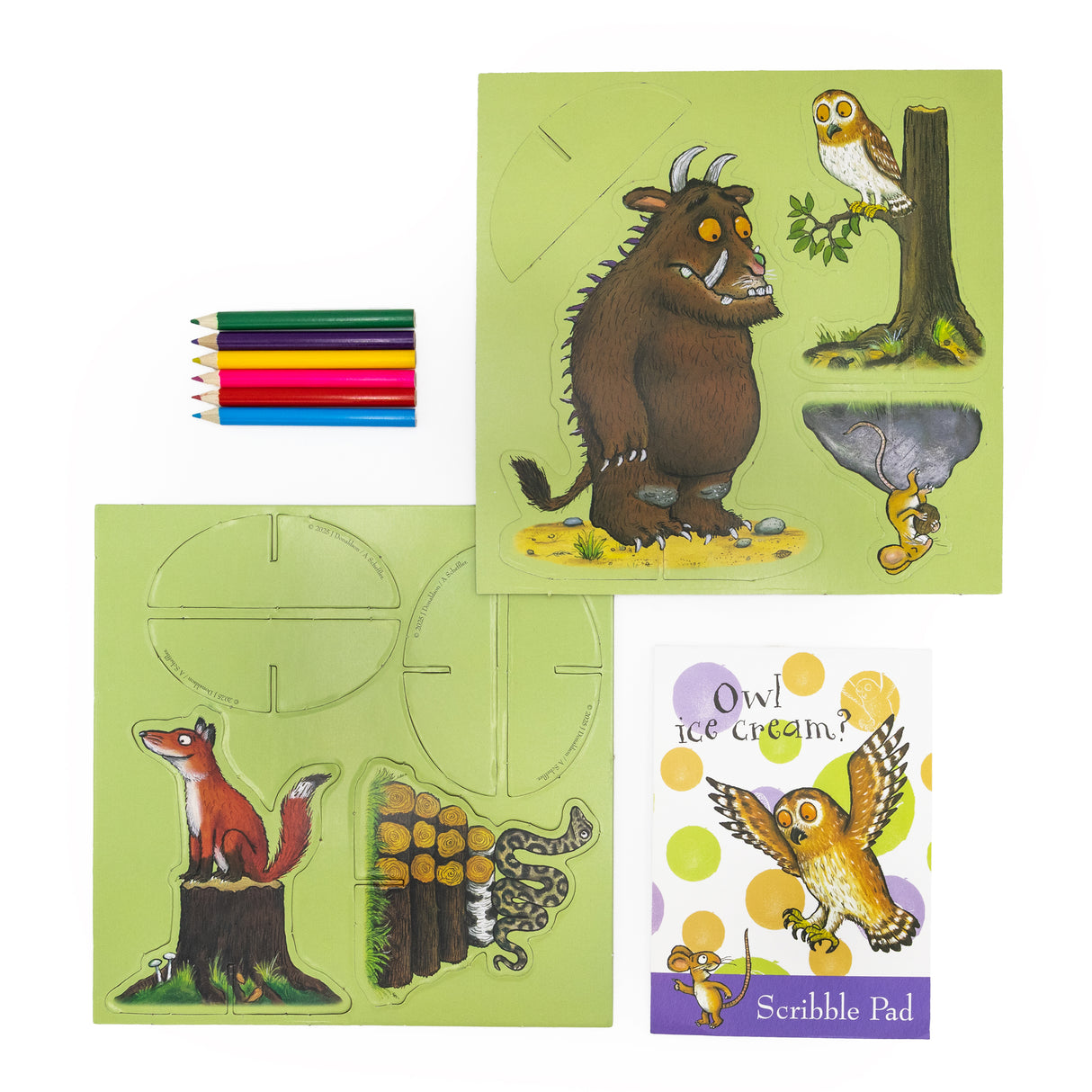 The Gruffalo Make & Play Set – Creative Activity Kit with Play Scene