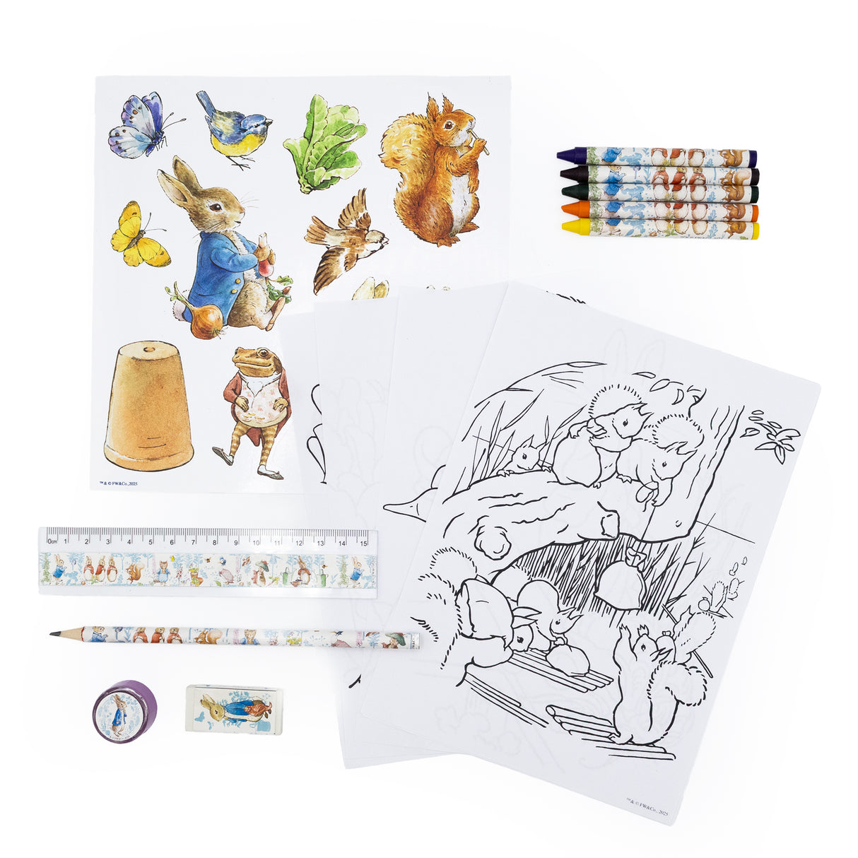 Peter Rabbit Make & Play Set – Creative Activity Kit with Play Scene