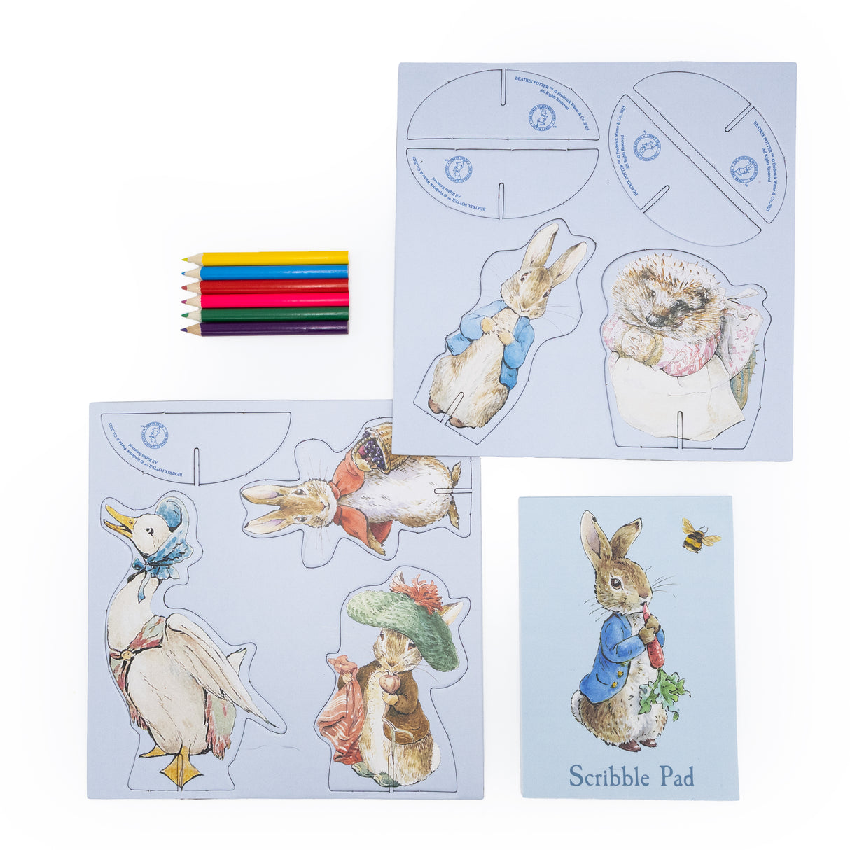 Peter Rabbit Make & Play Set – Creative Activity Kit with Play Scene