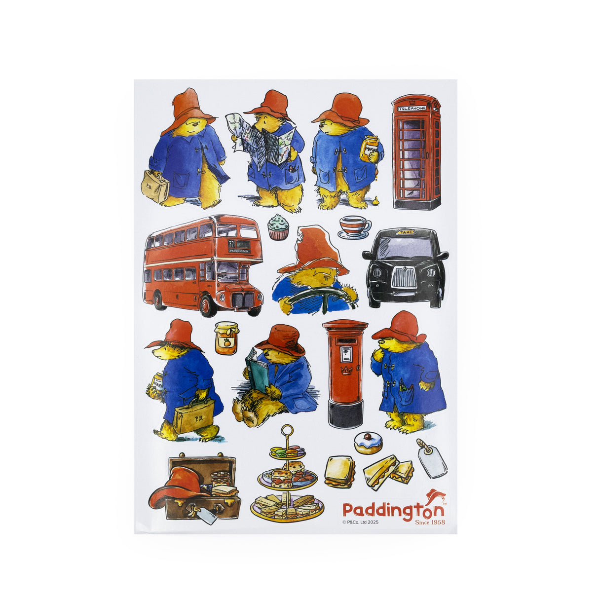 Paddington Stationery Set for Kids – Notebook, Stickers & More