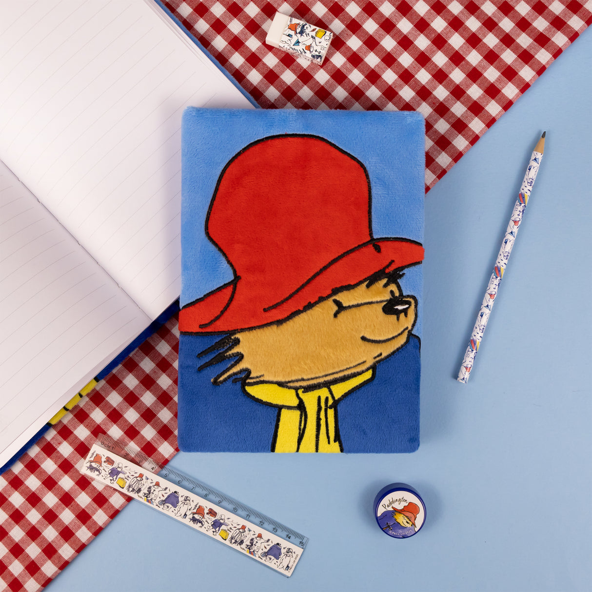 Paddington Plush Notebook & Stationery Set – Gift for Kids