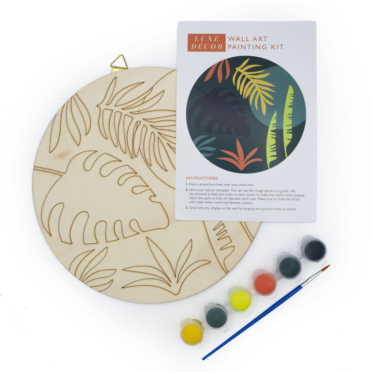 Wall Art Painting Kit – Adult Craft Set