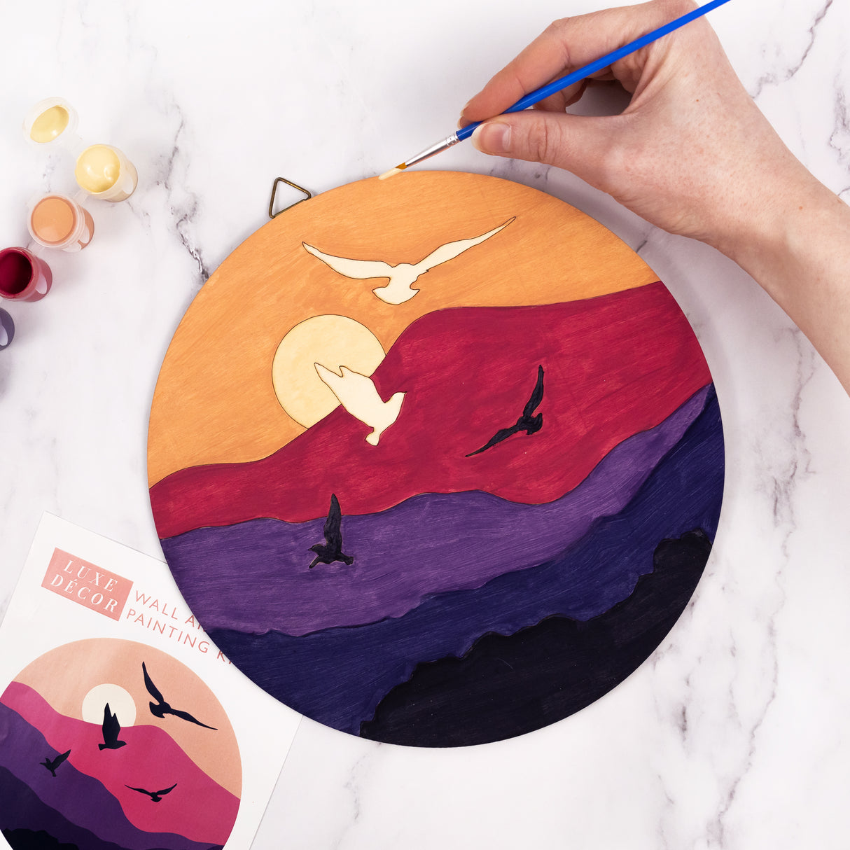 Wall Art Painting Kit – Adult Craft Set