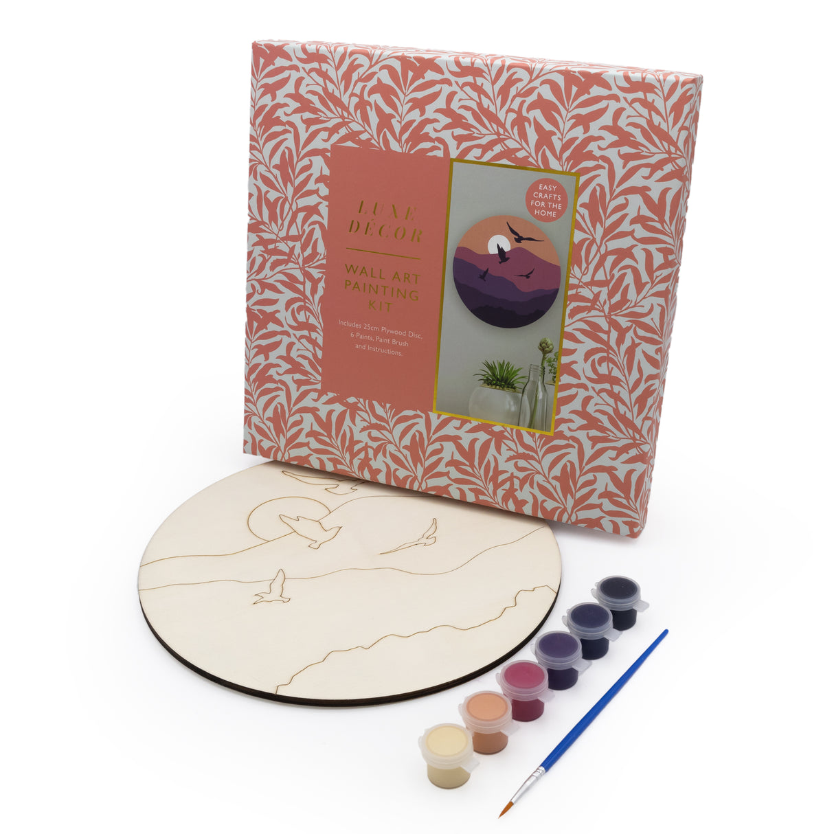 Wall Art Painting Kit – Adult Craft Set