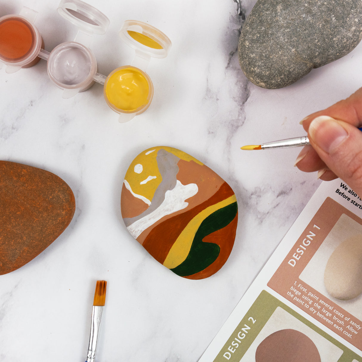 Rock Painting Kit – Adult Craft Set