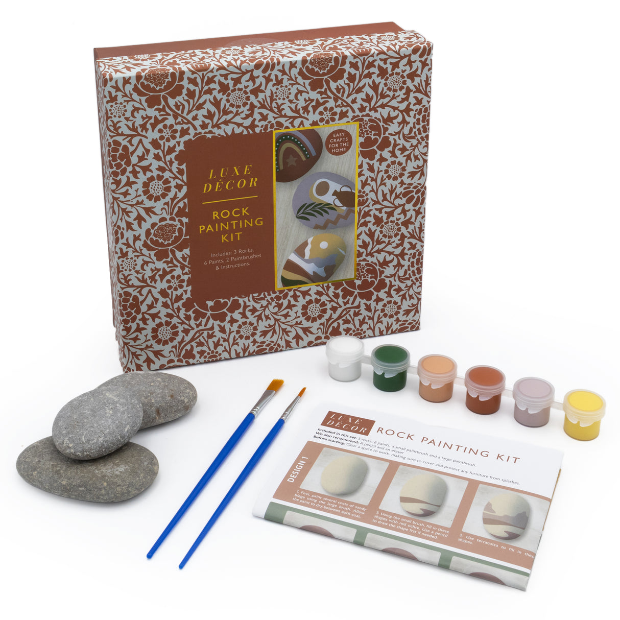 Rock Painting Kit – Adult Craft Set