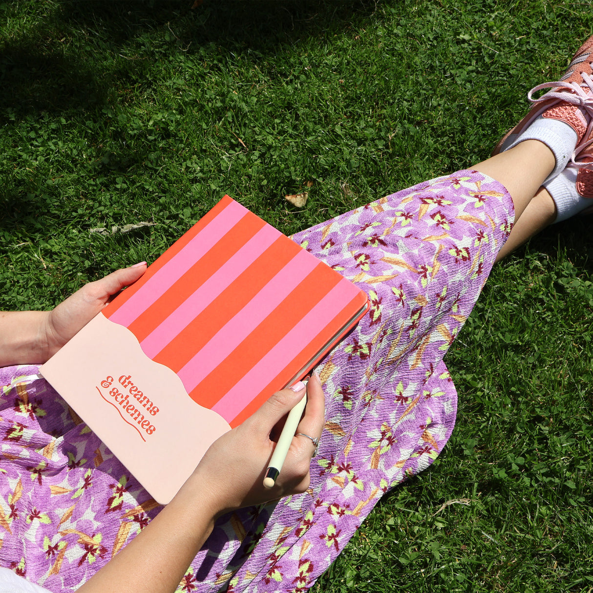 Journal Notebook - Dreams and Schemes B5 Design