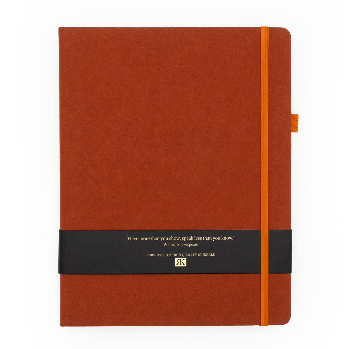 RK Rust Red B5 Journal Notebook – Classic Hardback Design