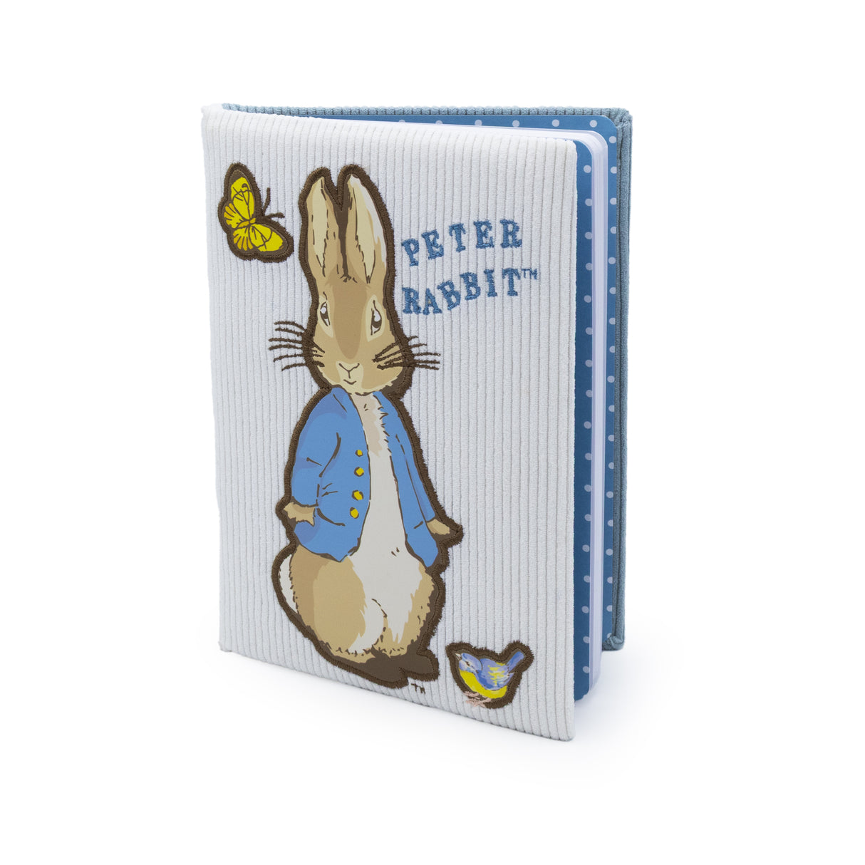 Peter Rabbit Cloth Notebook – A5 with Textured Cover