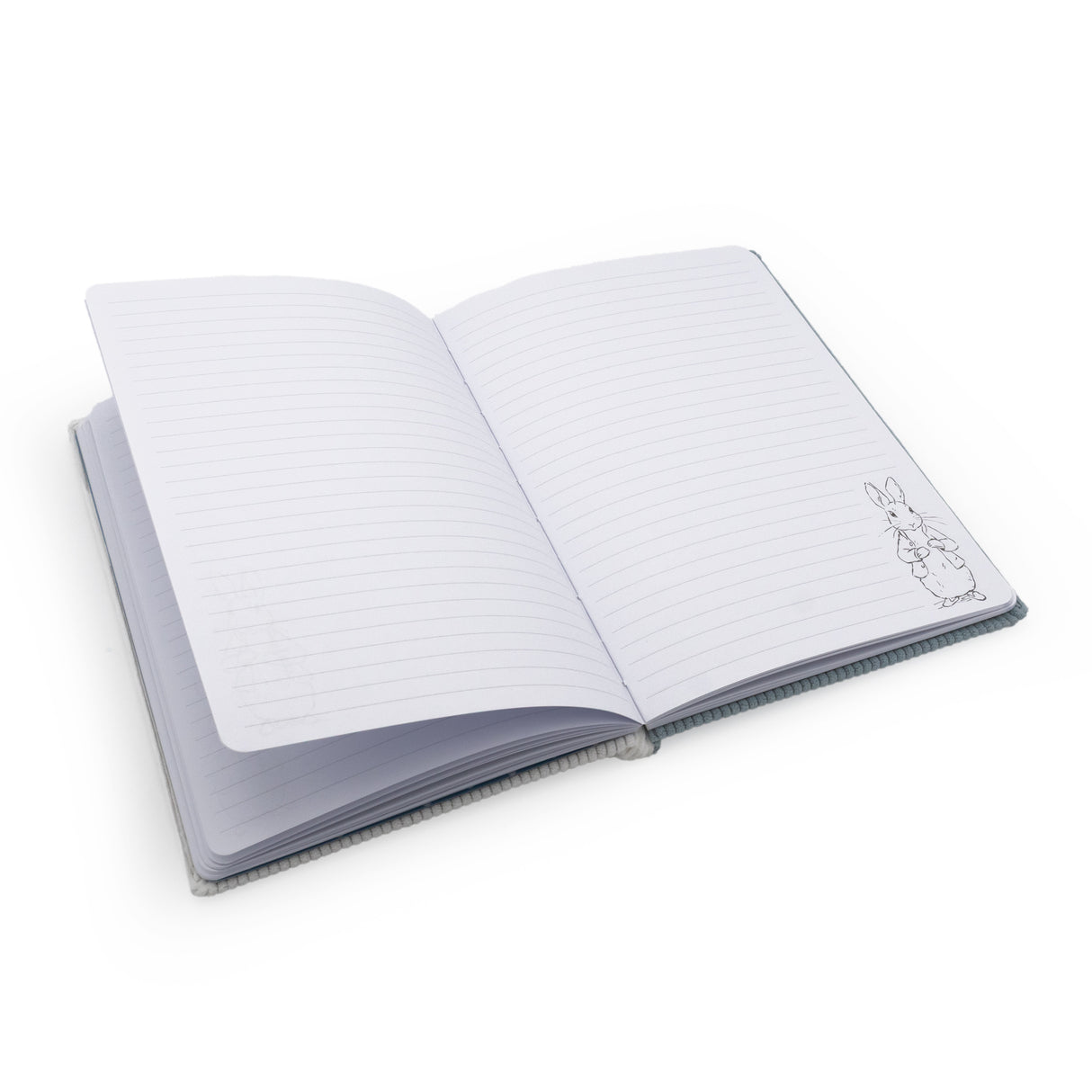 Peter Rabbit Cloth Notebook – A5 with Textured Cover