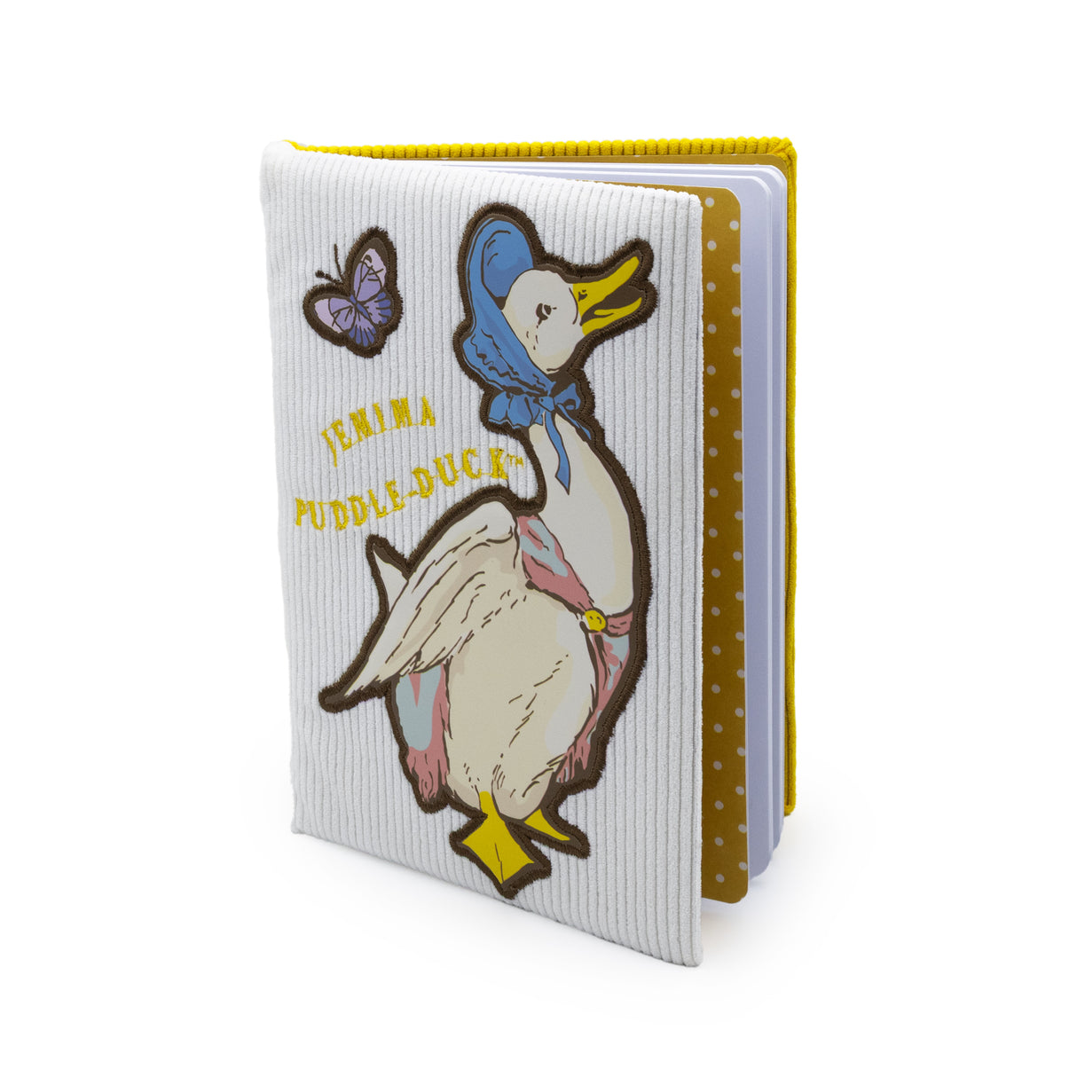 Jemima Puddle-Duck Cloth Notebook – A5 with Textured Cover