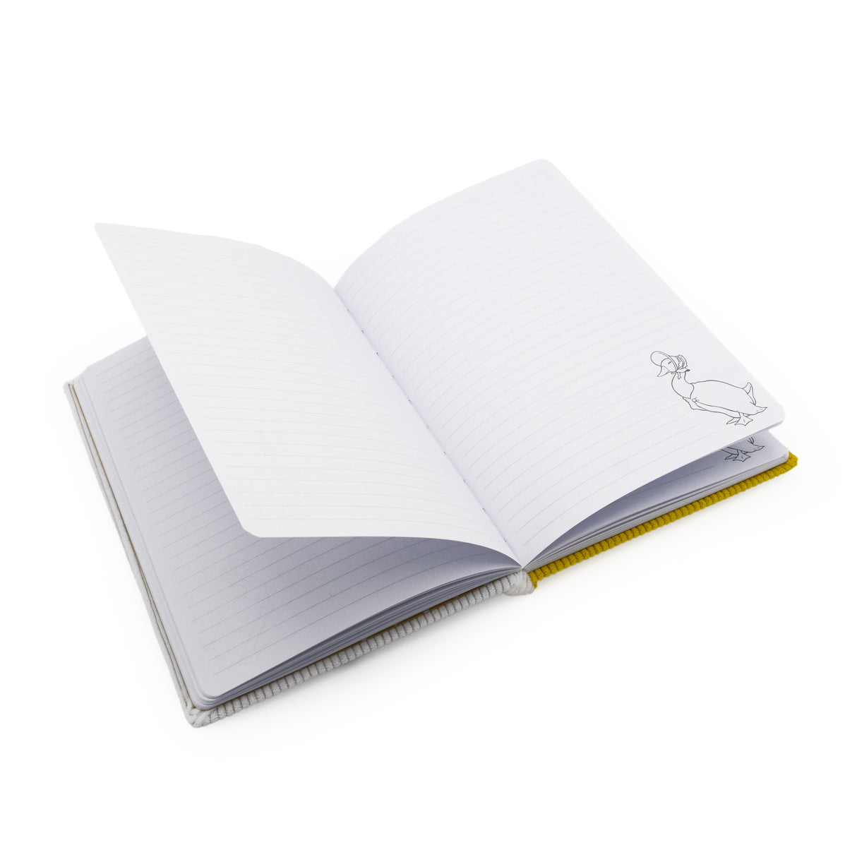 Jemima Puddle-Duck Cloth Notebook – A5 with Textured Cover