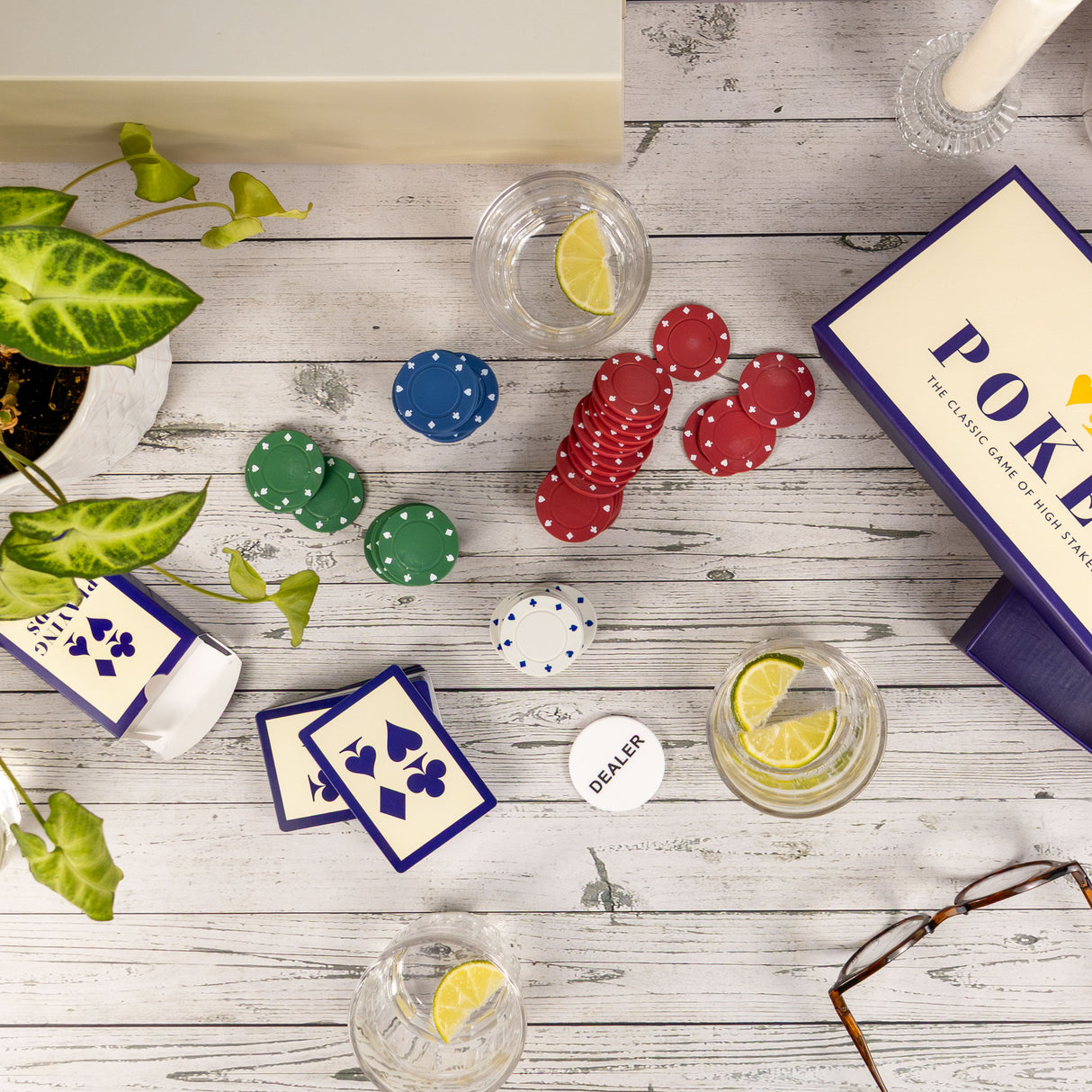 Poker - Classic Game of High Stakes in Gift Box