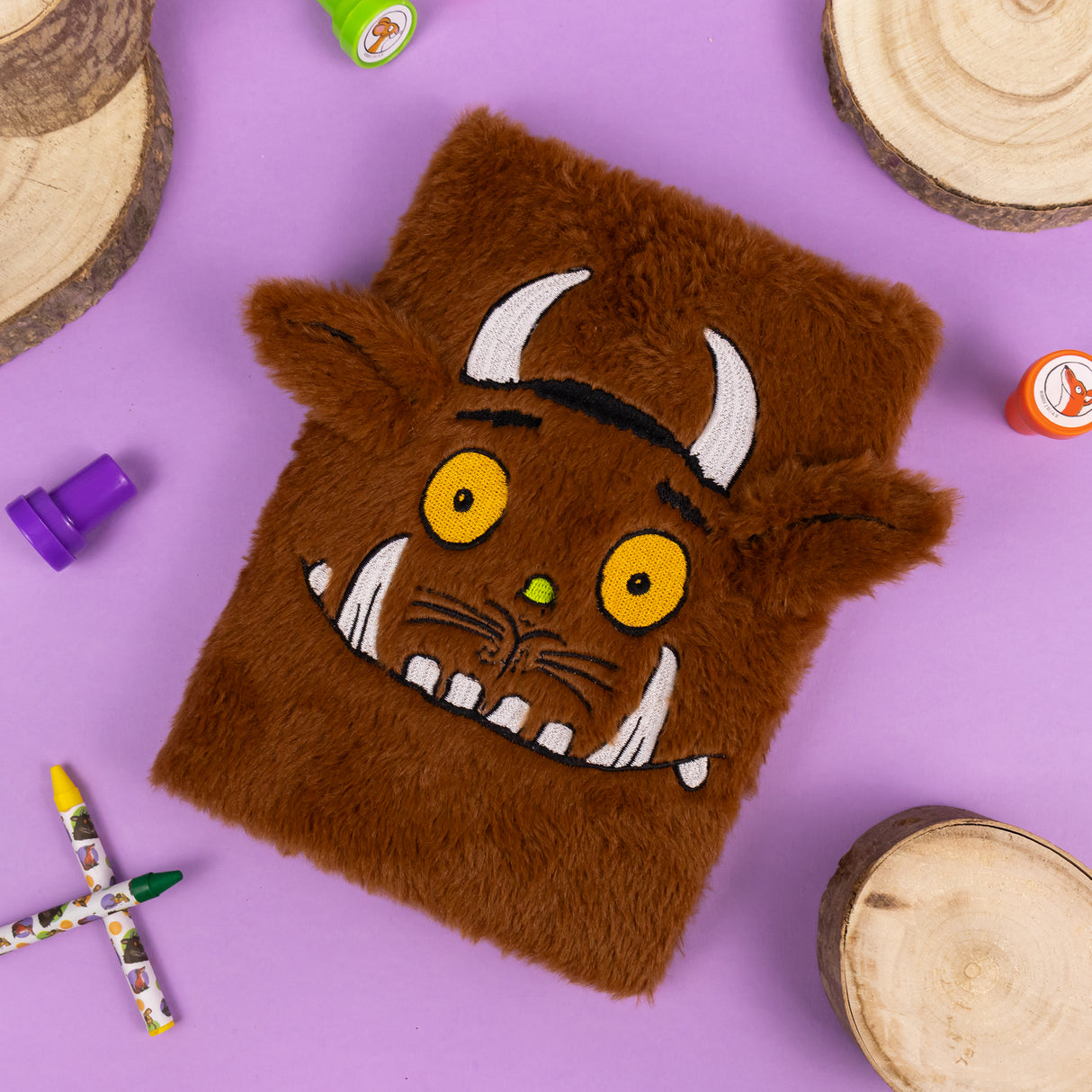 The Gruffalo Plush Notebook – Soft A5 Lined Journal for Kids