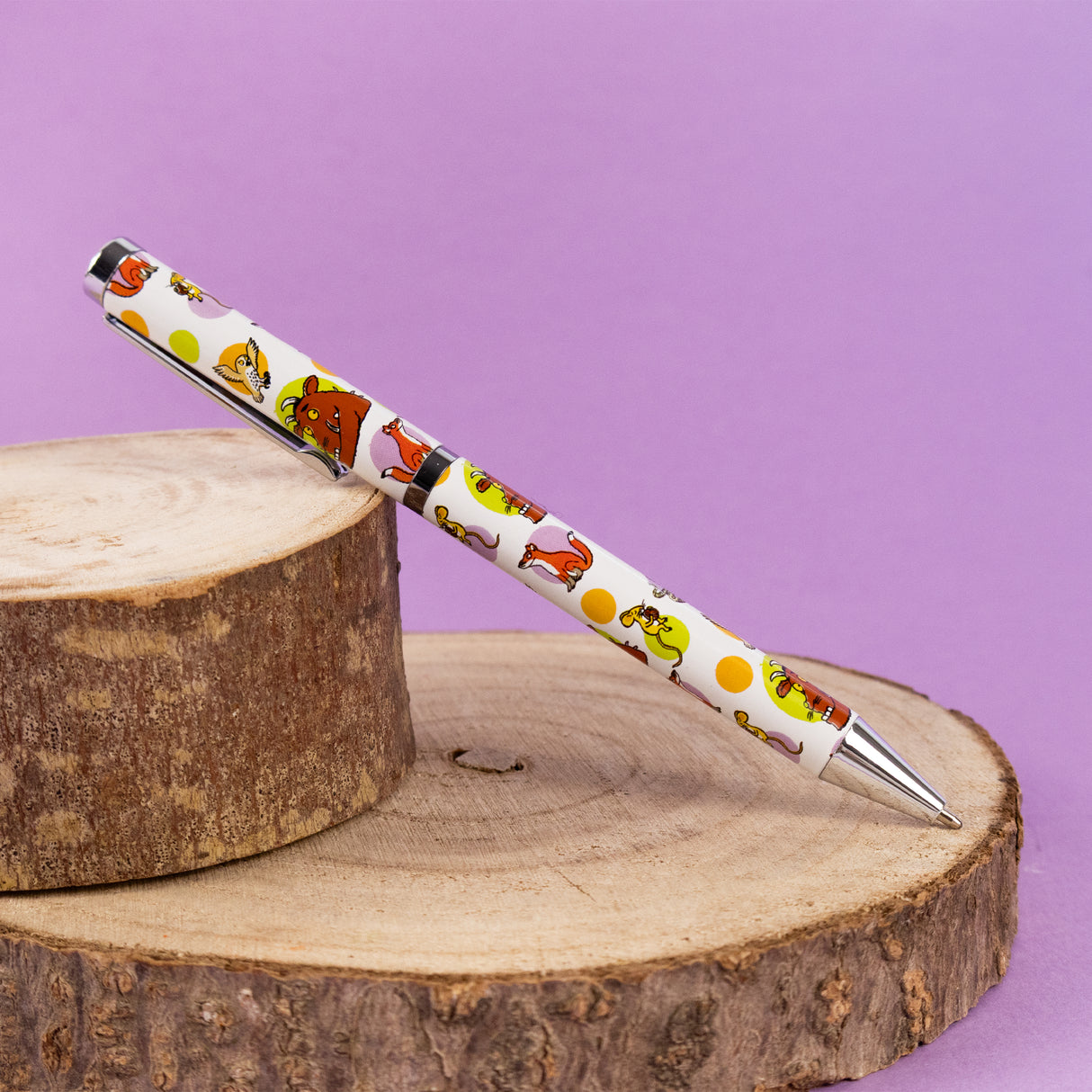 The Gruffalo Ballpoint Pen in Gift Box – Twist Pen with Black Ink – Official Stationery Gift