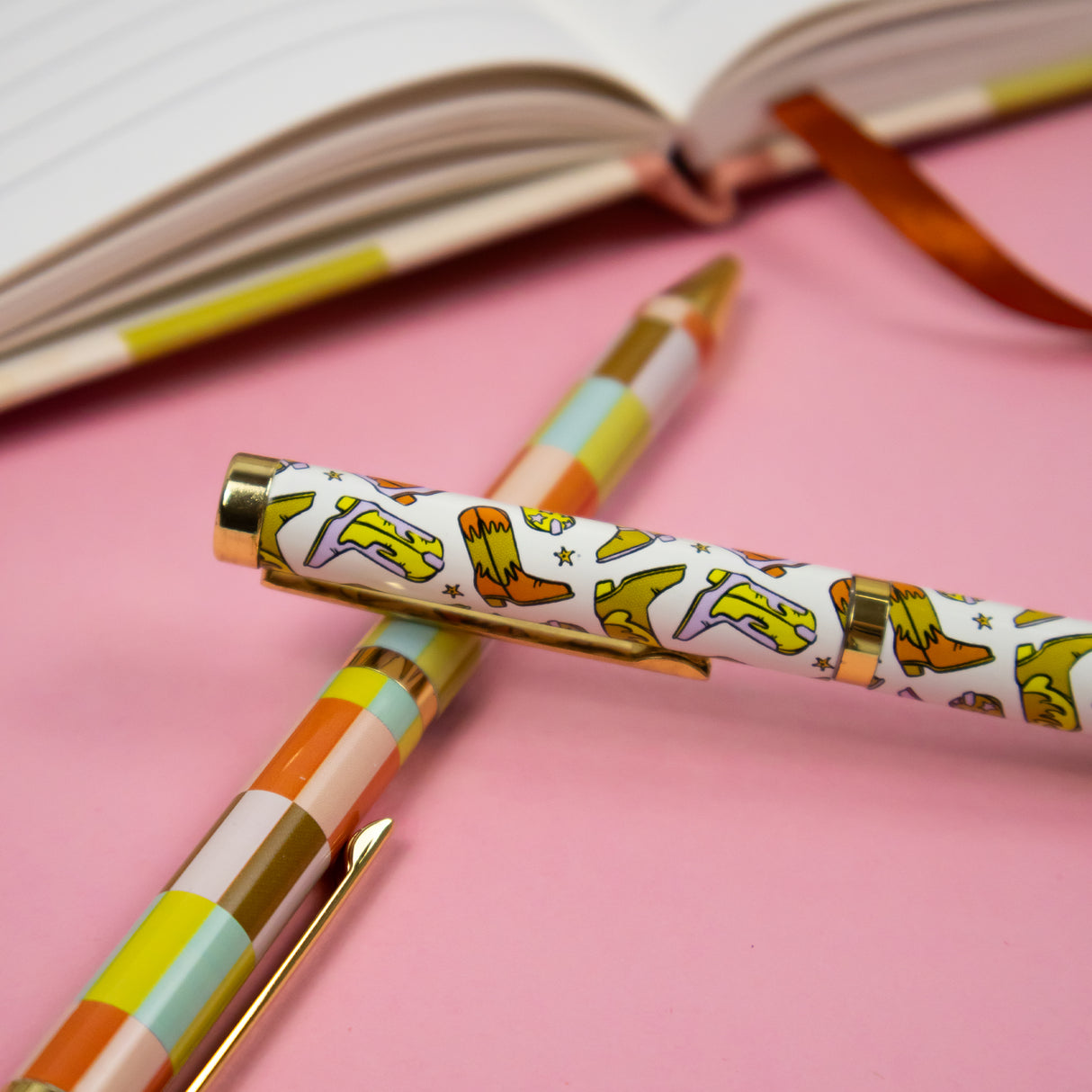 Saje Mixed Design Ballpoint Pens in Gift Box – Set of 3 Pens