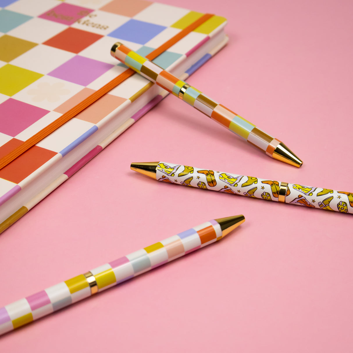 Saje Mixed Design Ballpoint Pens in Gift Box – Set of 3 Pens