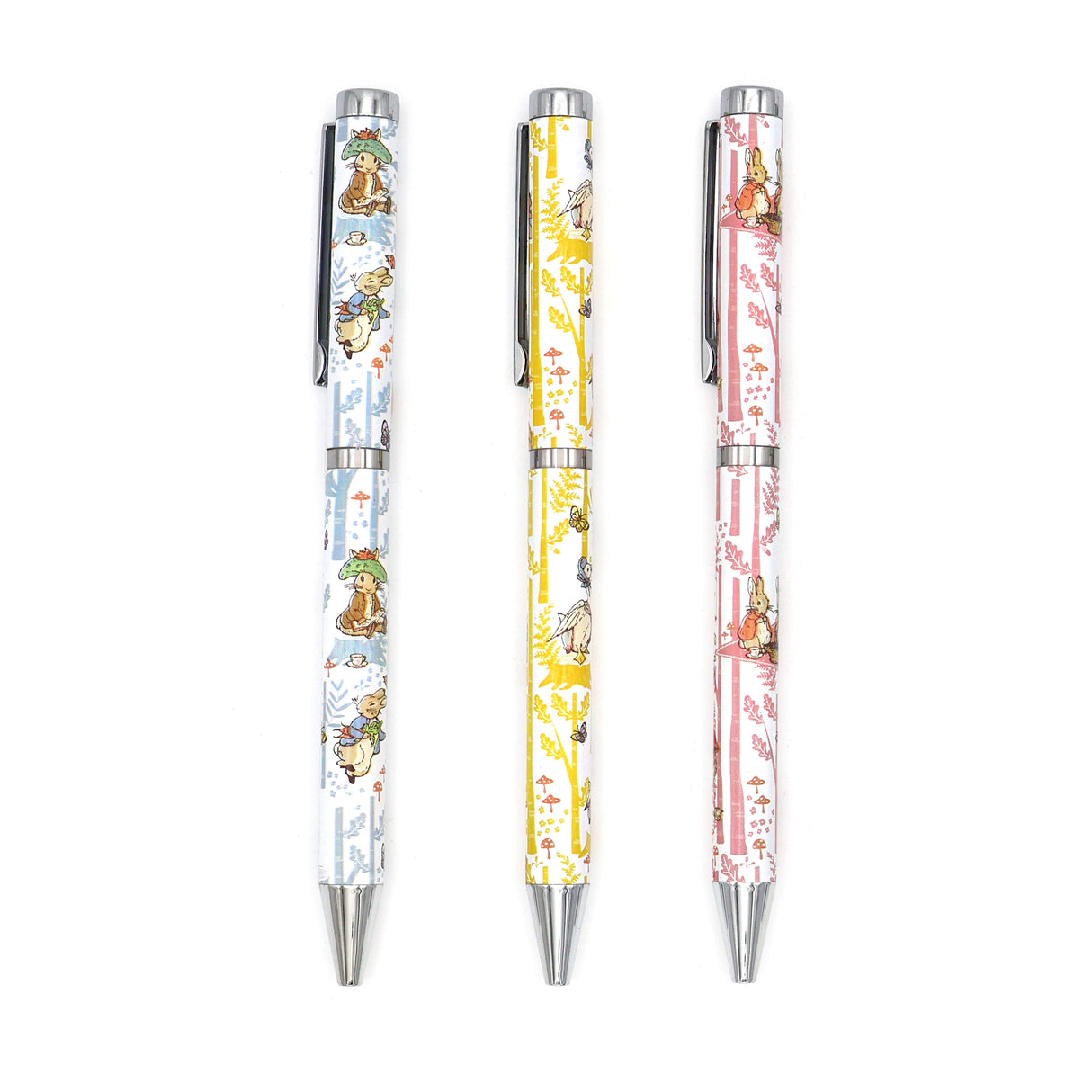 Peter Rabbit Forest Picnic Ballpoint Pens in Gift Box – Set of 3 Pens