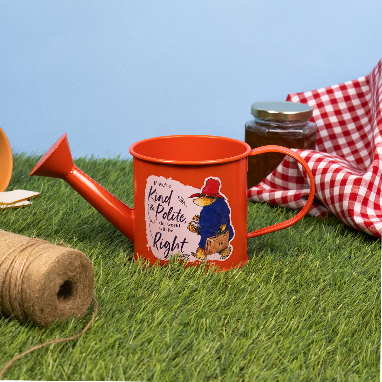 Paddington Children’s Watering Can – Kids Metal Watering Can for Garden Play – Outdoor Activity Gift