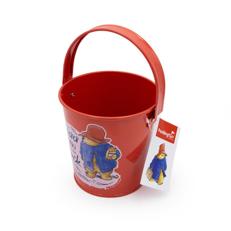 Paddington Children’s Metal Bucket – Kids Garden or Beach Toy – Fun Outdoor Activity Bucket