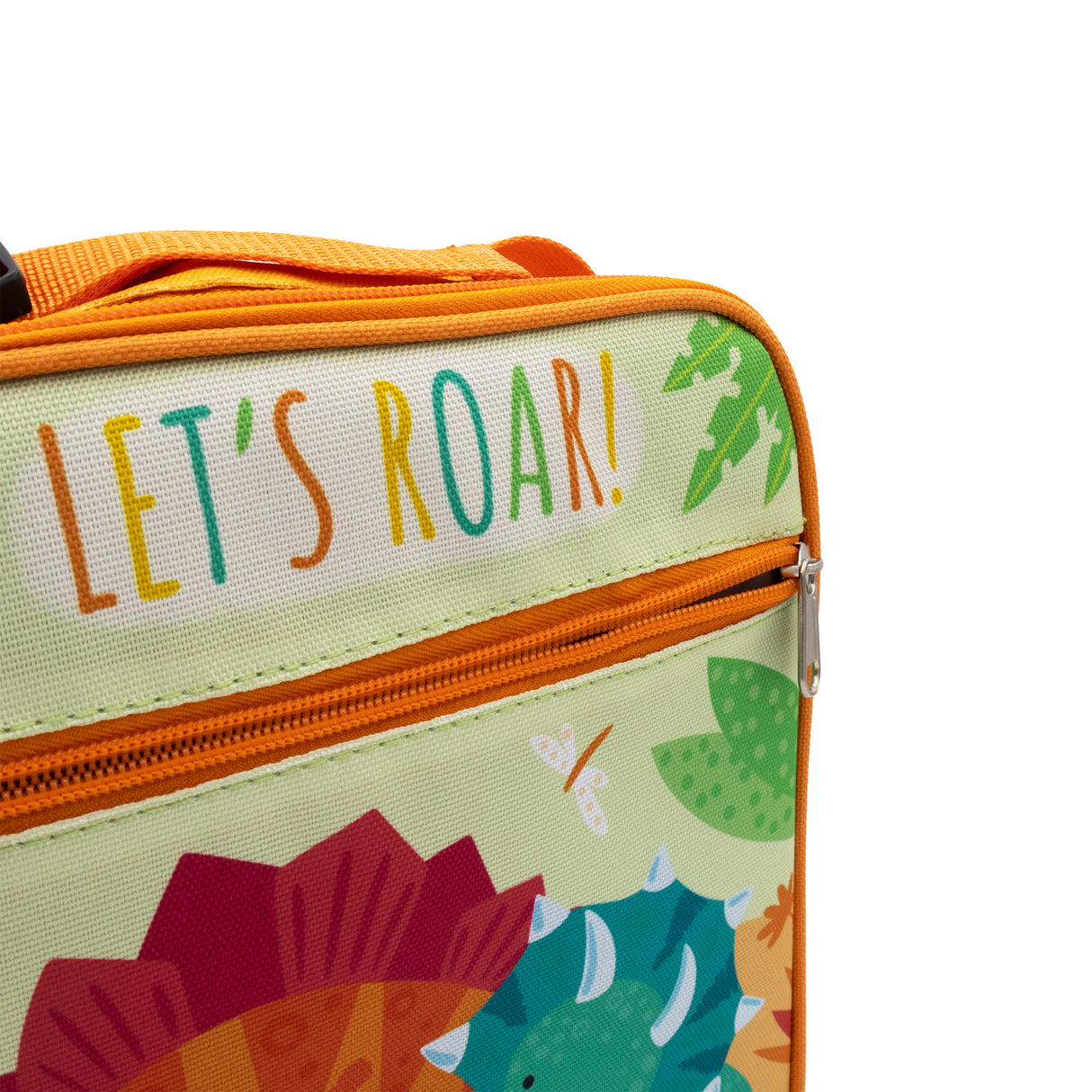 Children’s Dinosaur Lunch Bag – Insulated Lunchbox with Side Pocket