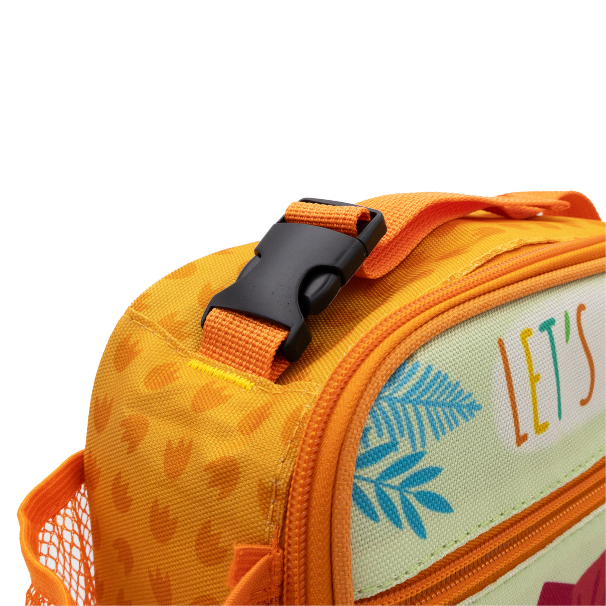 Children’s Dinosaur Lunch Bag – Insulated Lunchbox with Side Pocket