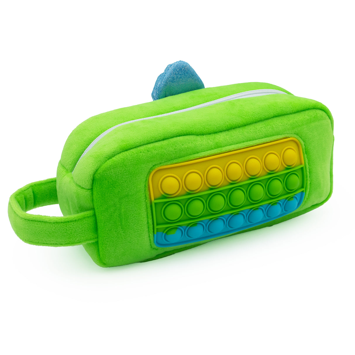 Dinosaur Plush Pencil Case – Soft Zip-Up Storage for Kids