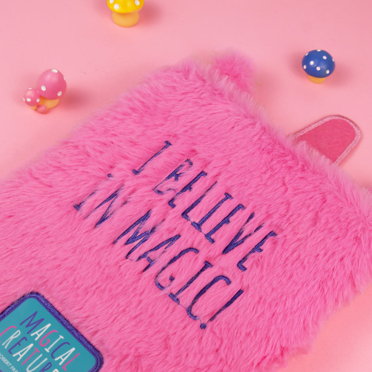 Magical Creature Plush Notebook – Soft A5 Lined Journal for Kids