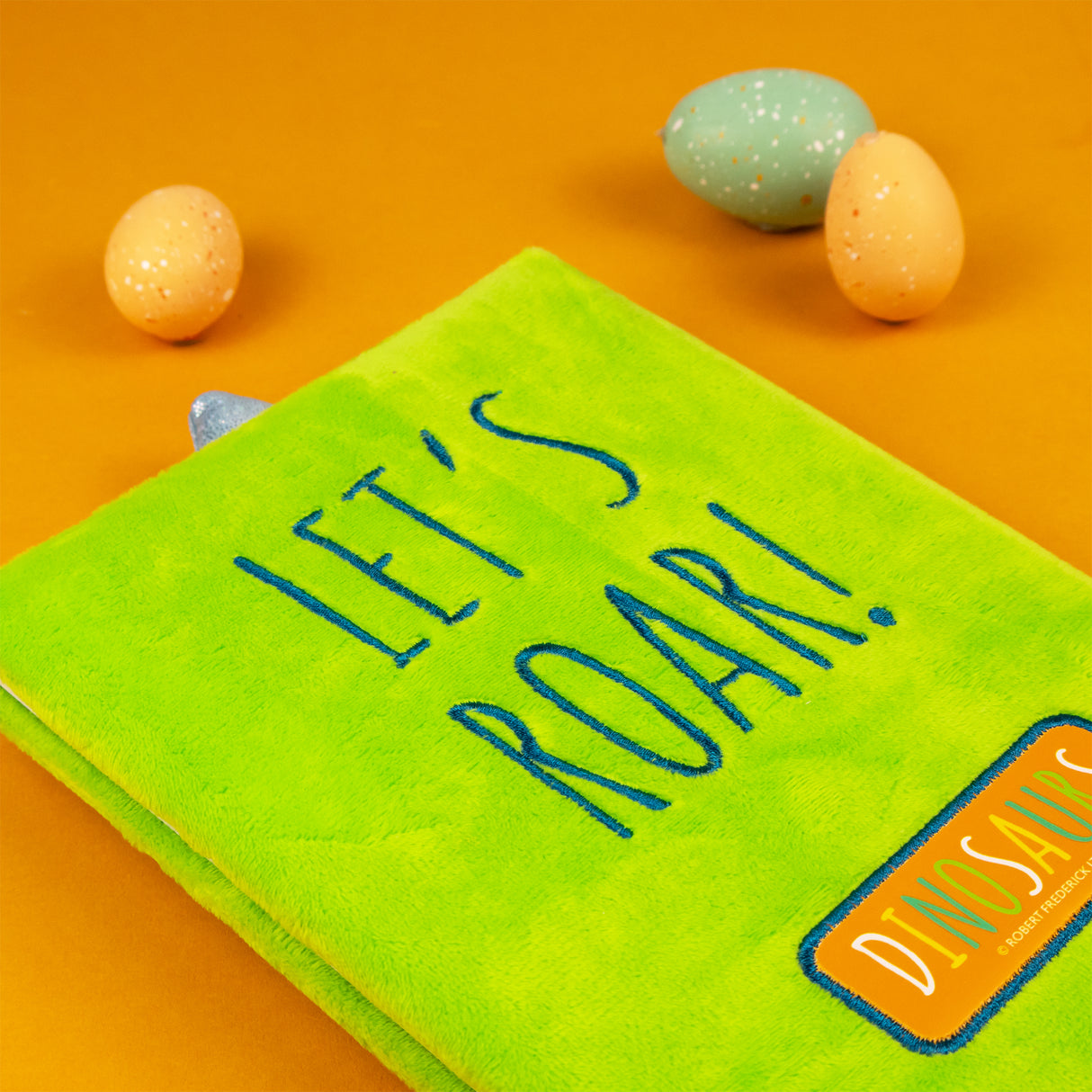 Dinosaur Plush Notebook – Soft A5 Lined Journal for Kids