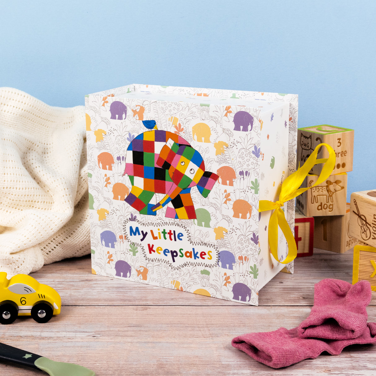 Elmer Baby Keepsake Box