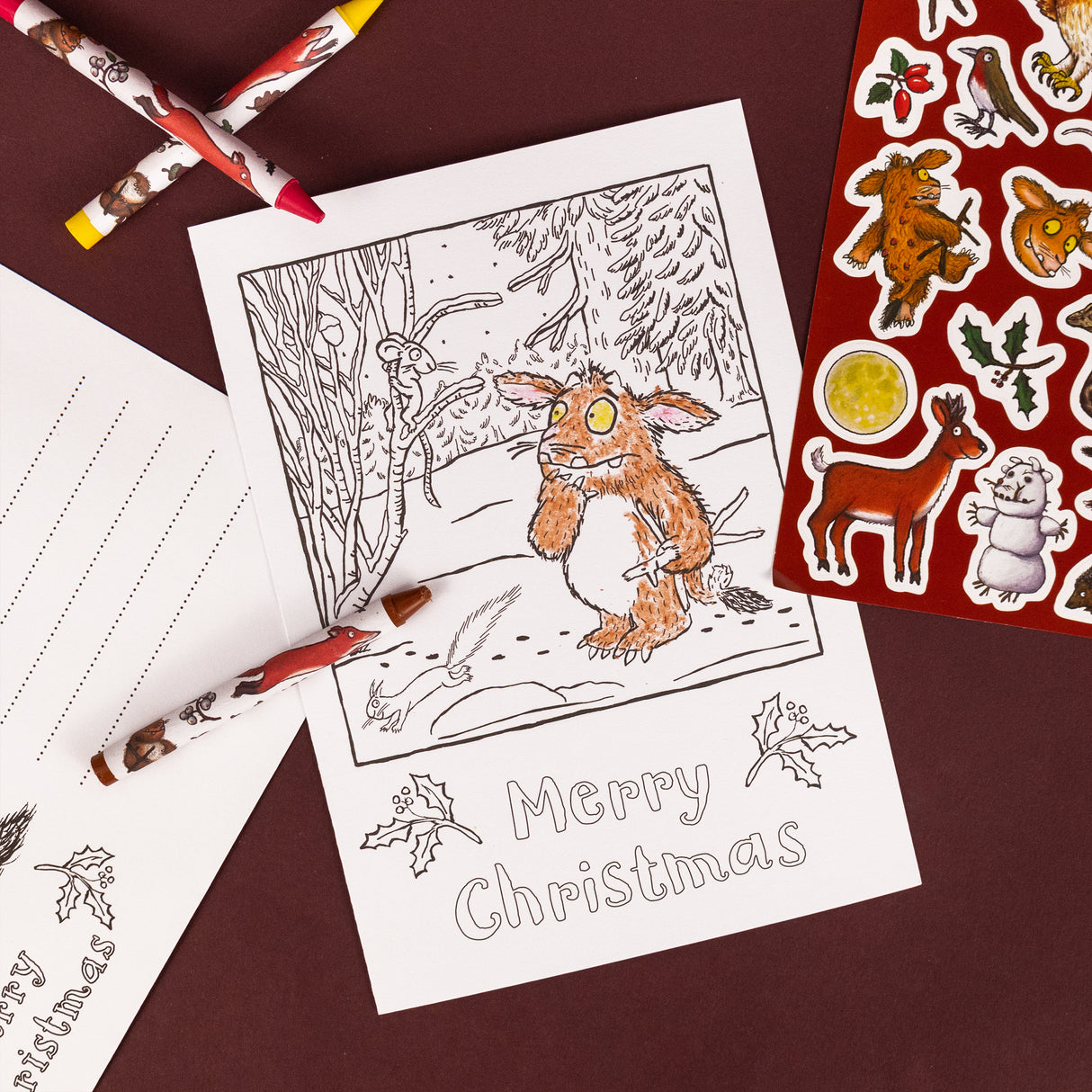 The Gruffalo’s Child Make Your Own Christmas Card Set