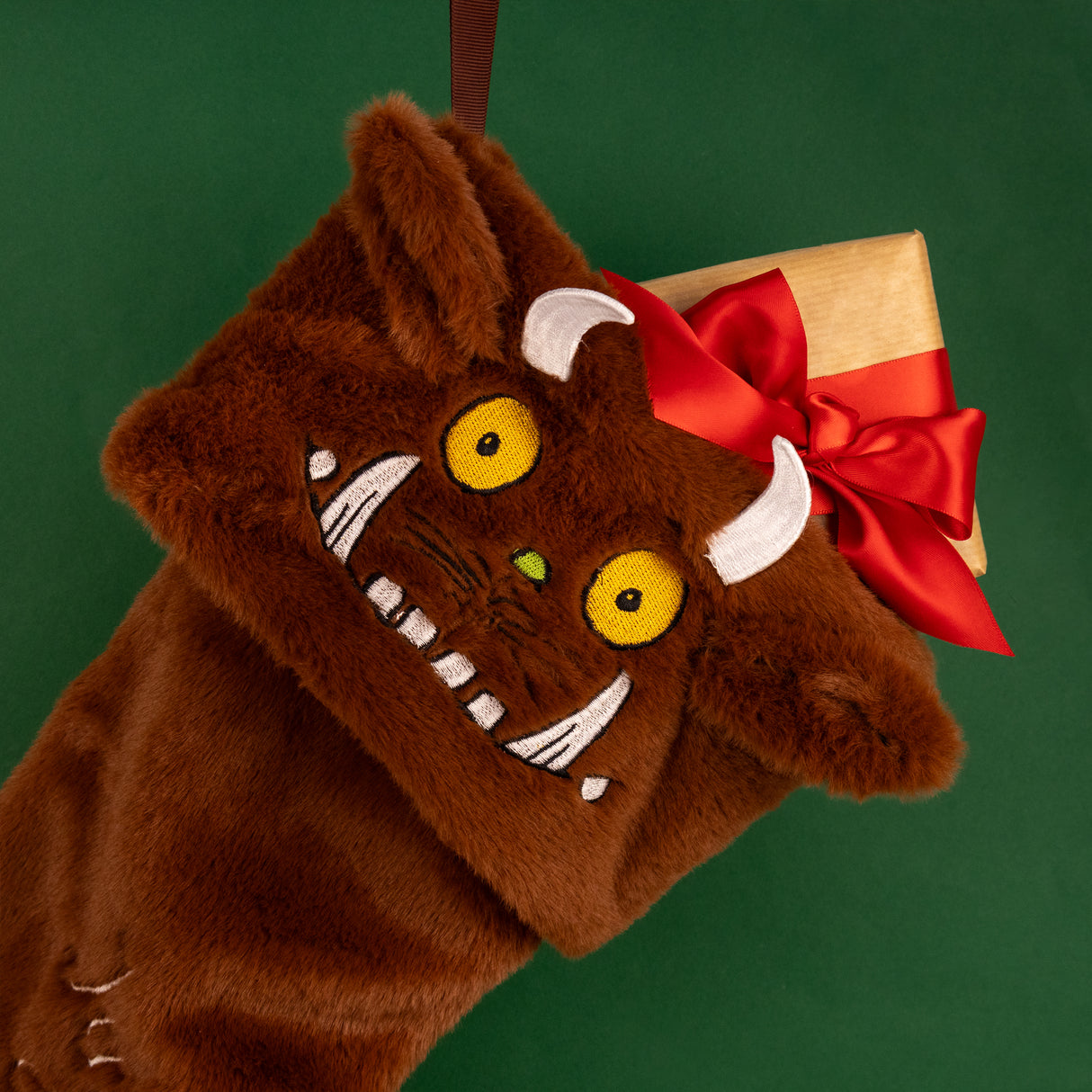 The Gruffalo’s Child Christmas Stocking – Super Soft Furry Festive Gift for Kids