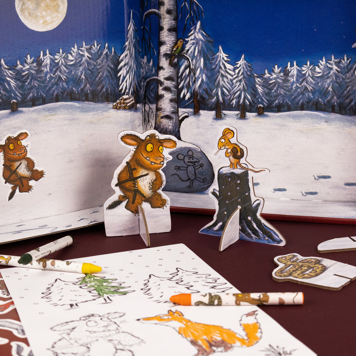 The Gruffalo's Child Make & Play Set – Creative Activity Kit with Play Scene