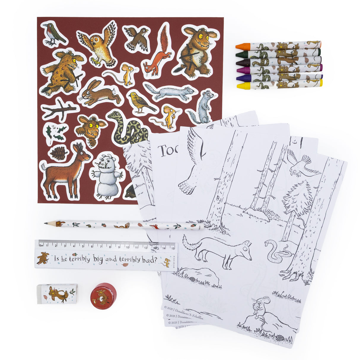 The Gruffalo's Child Make & Play Set – Creative Activity Kit with Play Scene