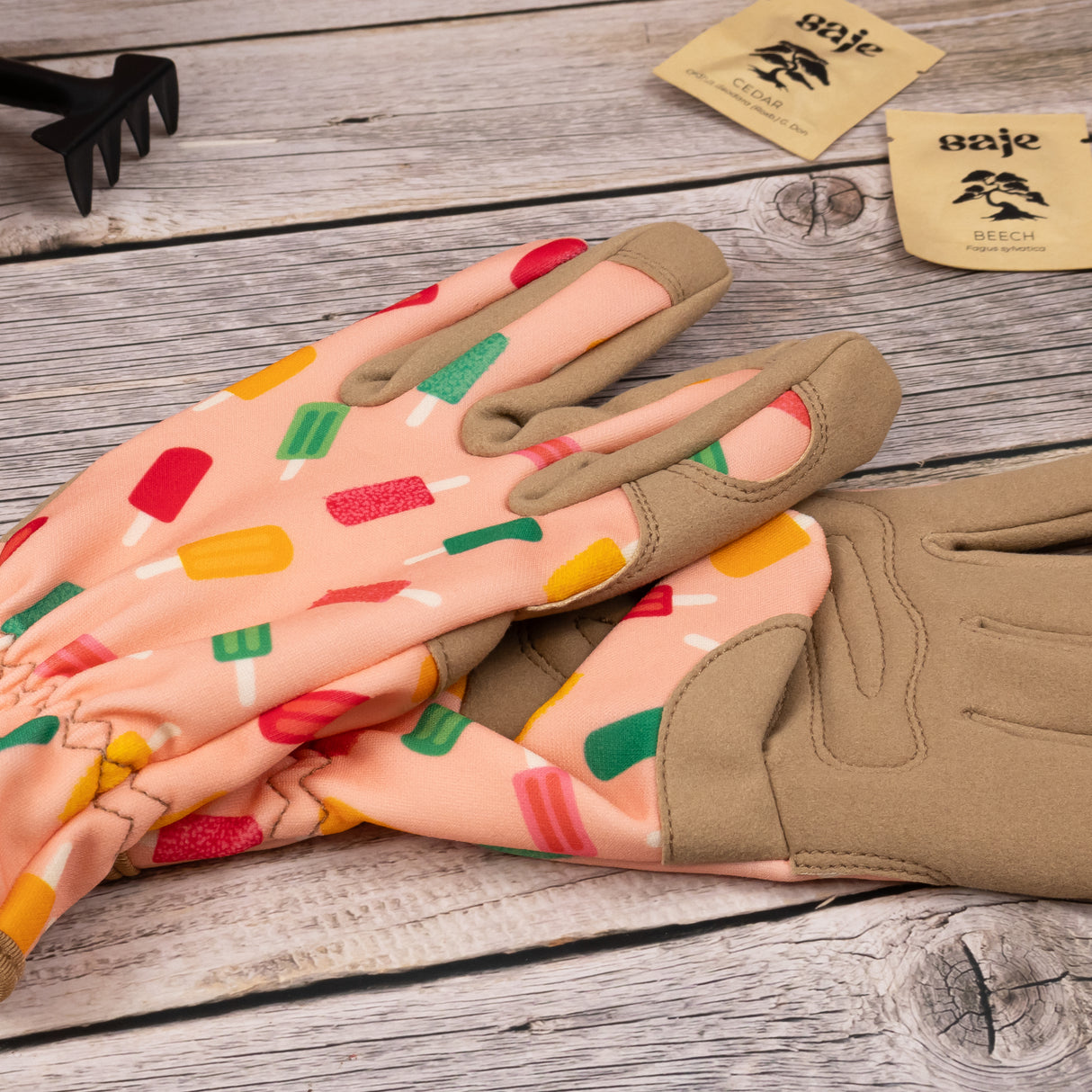 Saje Gardening Gloves - Women's One Size – Ice Lolly Design